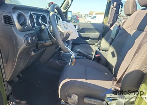 2023 Jeep Wrangler Sport z USA, uszkodzony, nr VIN 1C4HJXDG8PW510541